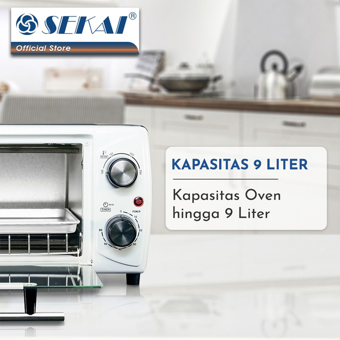 Sekai Oven Listrik 9 Liter - OV090 